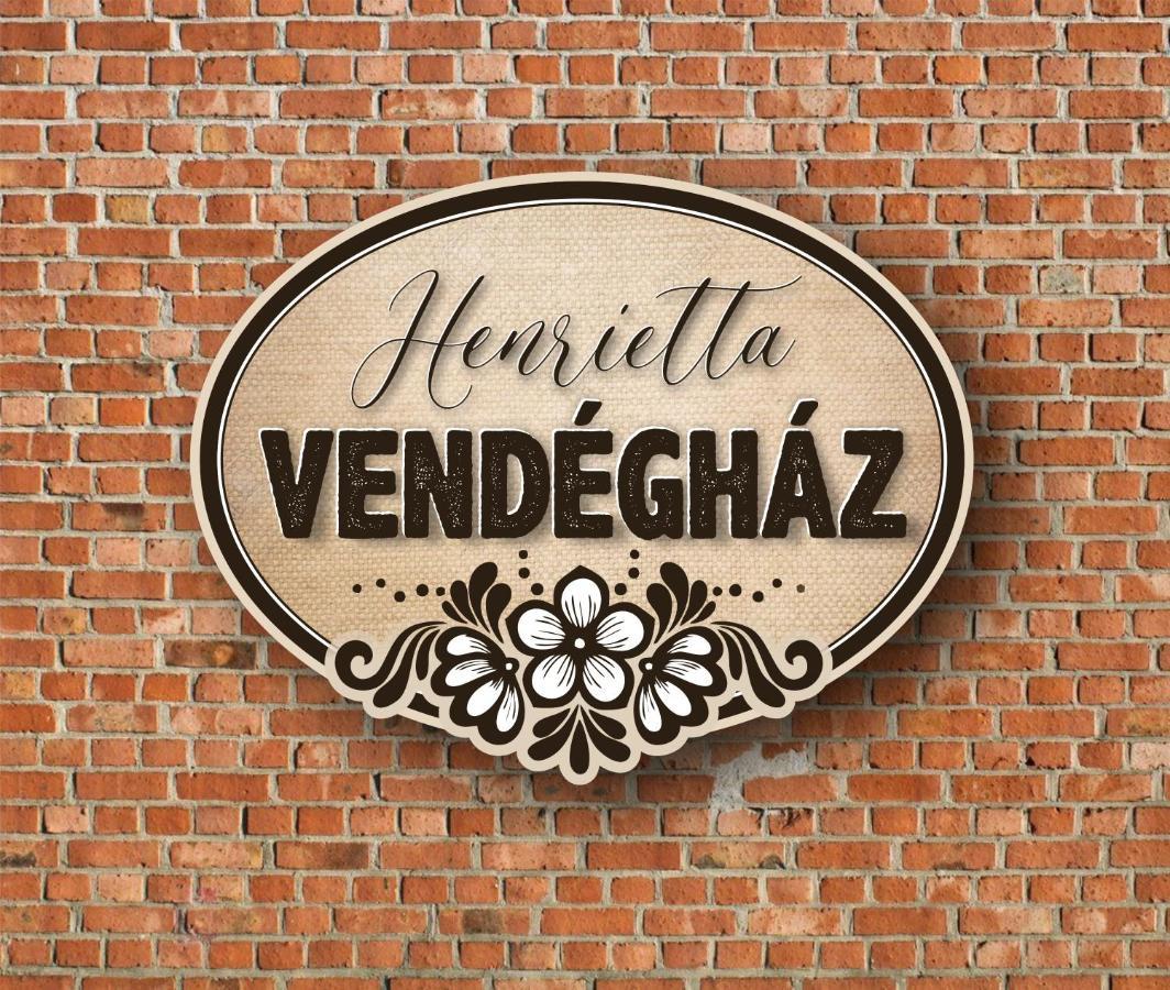 Henrietta Vendeghaz Apartment Domoszlo Exterior foto